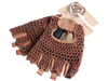BLB Cycling Gloves brown