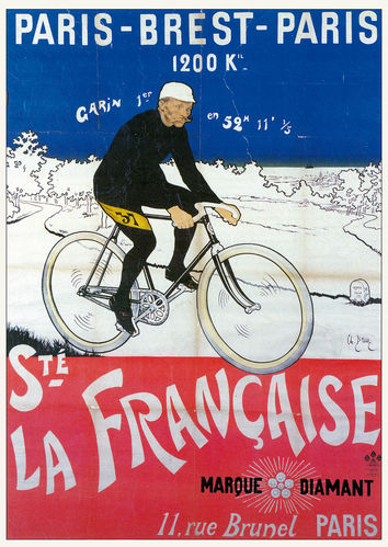 Poster Paris-Brest-Paris 1901